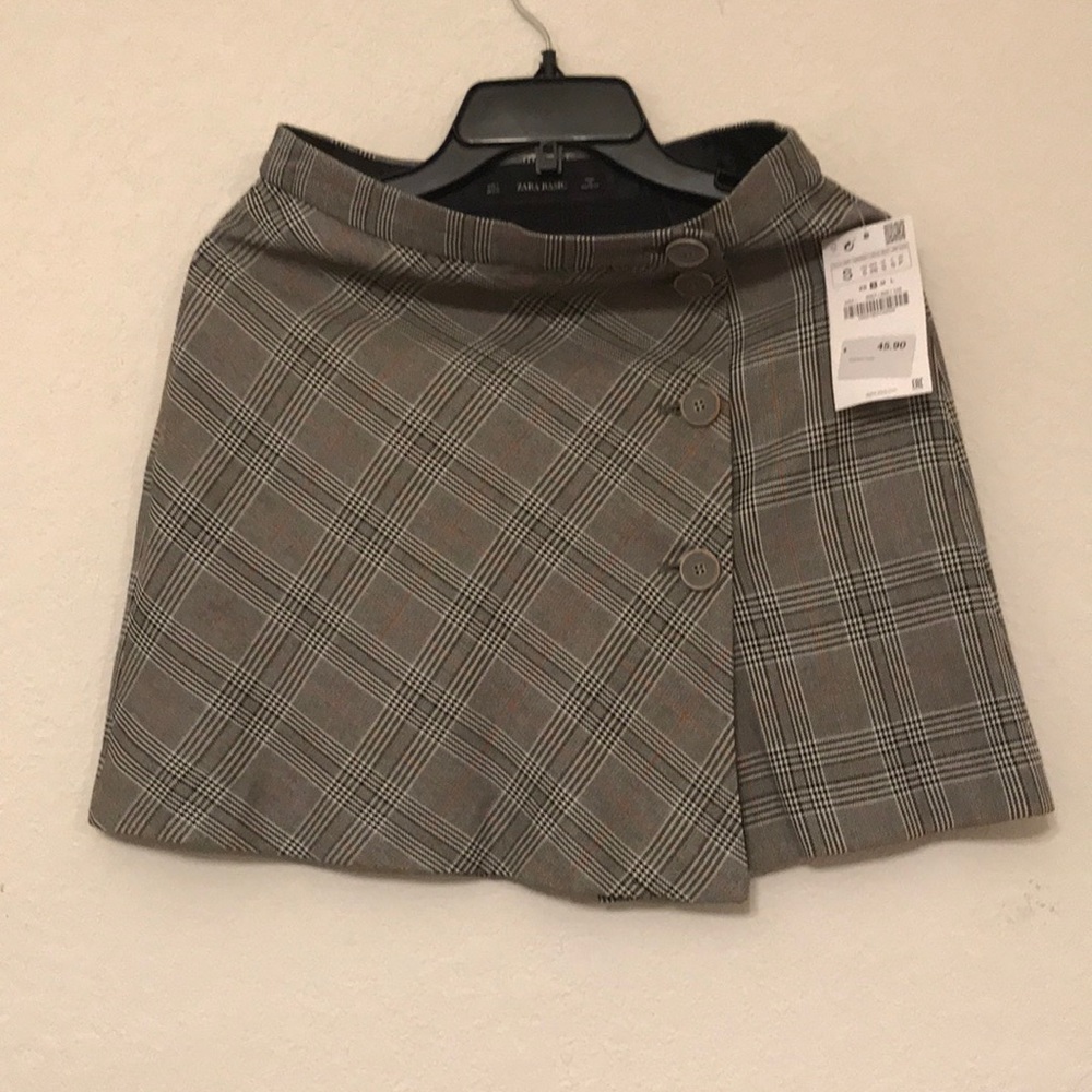 Check mini skirt - Picture 2 of 5